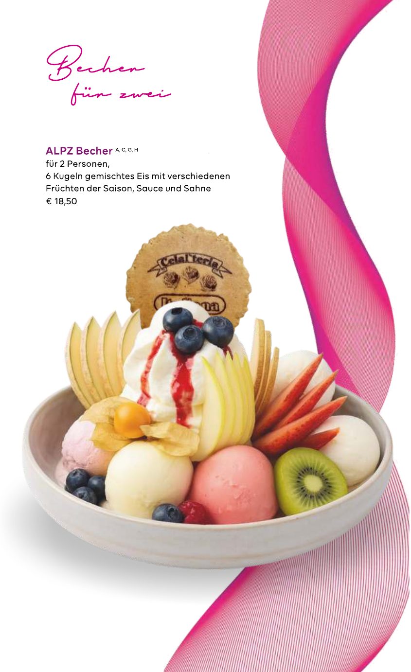 Eiskarte ALPZ Gelato & Cafe – Seite 7