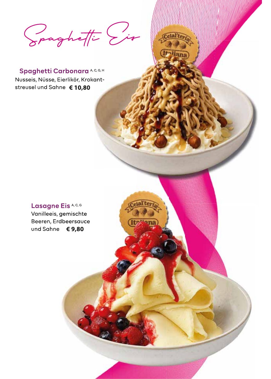 Eiskarte ALPZ Gelato & Cafe – Seite 15