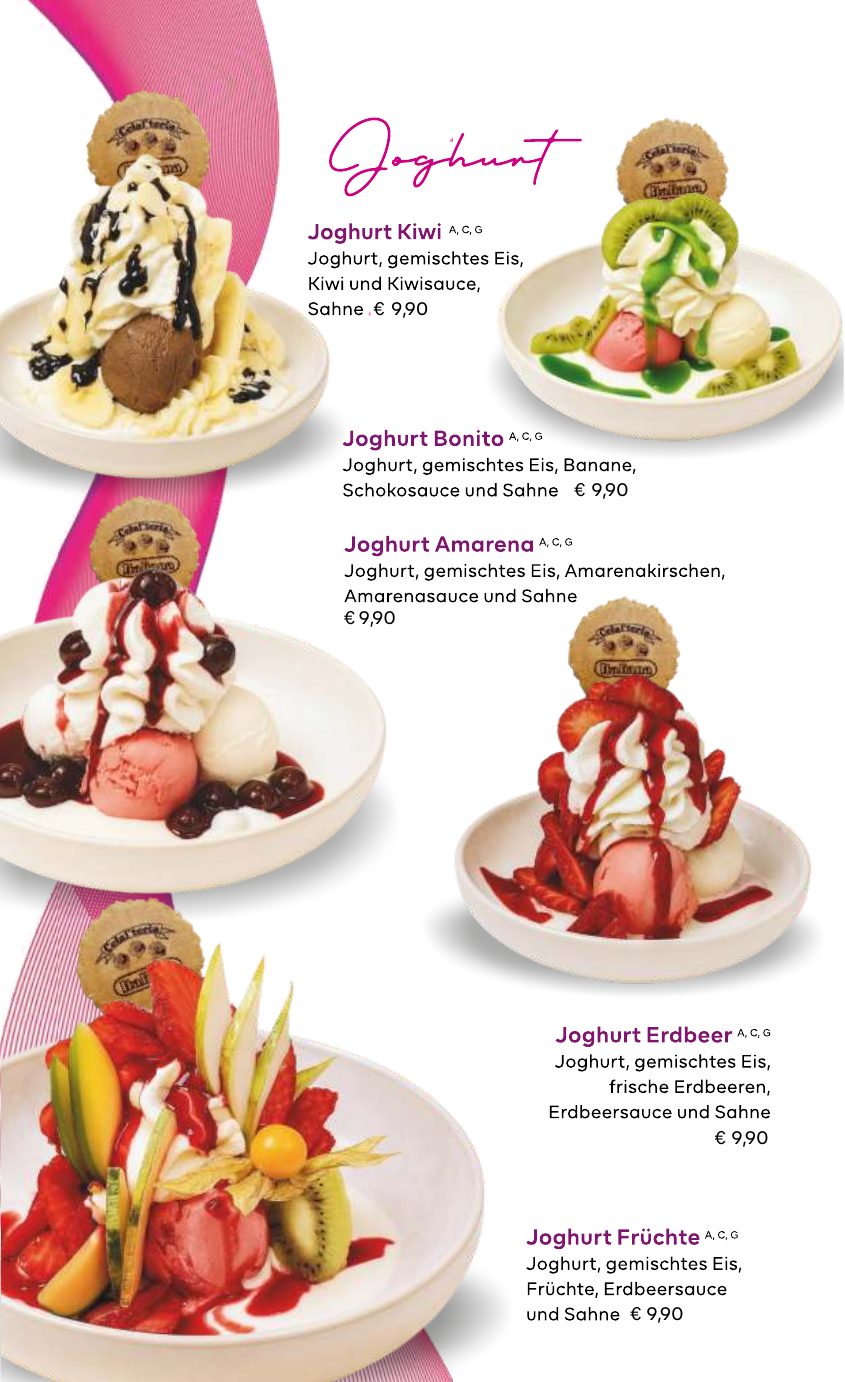 Eiskarte ALPZ Gelato & Cafe – Seite 16